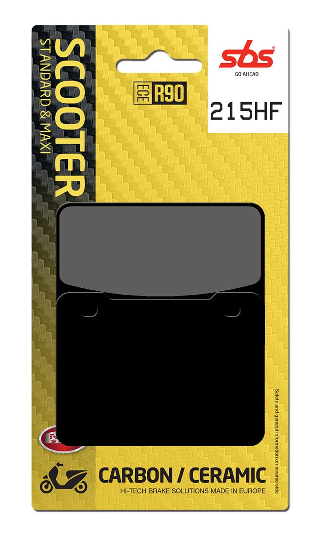 SBS FRICTION - Ceramic Front Scooter Brake Pads (SBS 893) - 215HF-