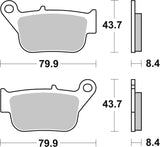 SBS FRICTION - Ceramic Rear Scooter Brake Pads - 221HF-