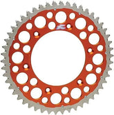 RENTHAL REAR SPROCKET MX ULTRALIGHT GROOVED ORG 48T (224U-520-48GPOR)