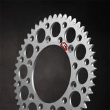 #RENTHAL REAR SPROCKET MX ULTRALIGHT GROOVED SIL 44T