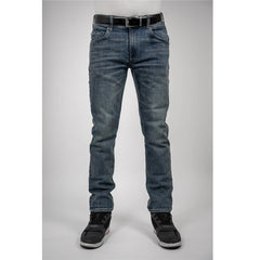 BULL-IT 24 MENS AJAX STRAIGHT (AA) REGULAR - STEEL BLU (30)