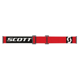 Goggle Prospect red/black silver chrome works