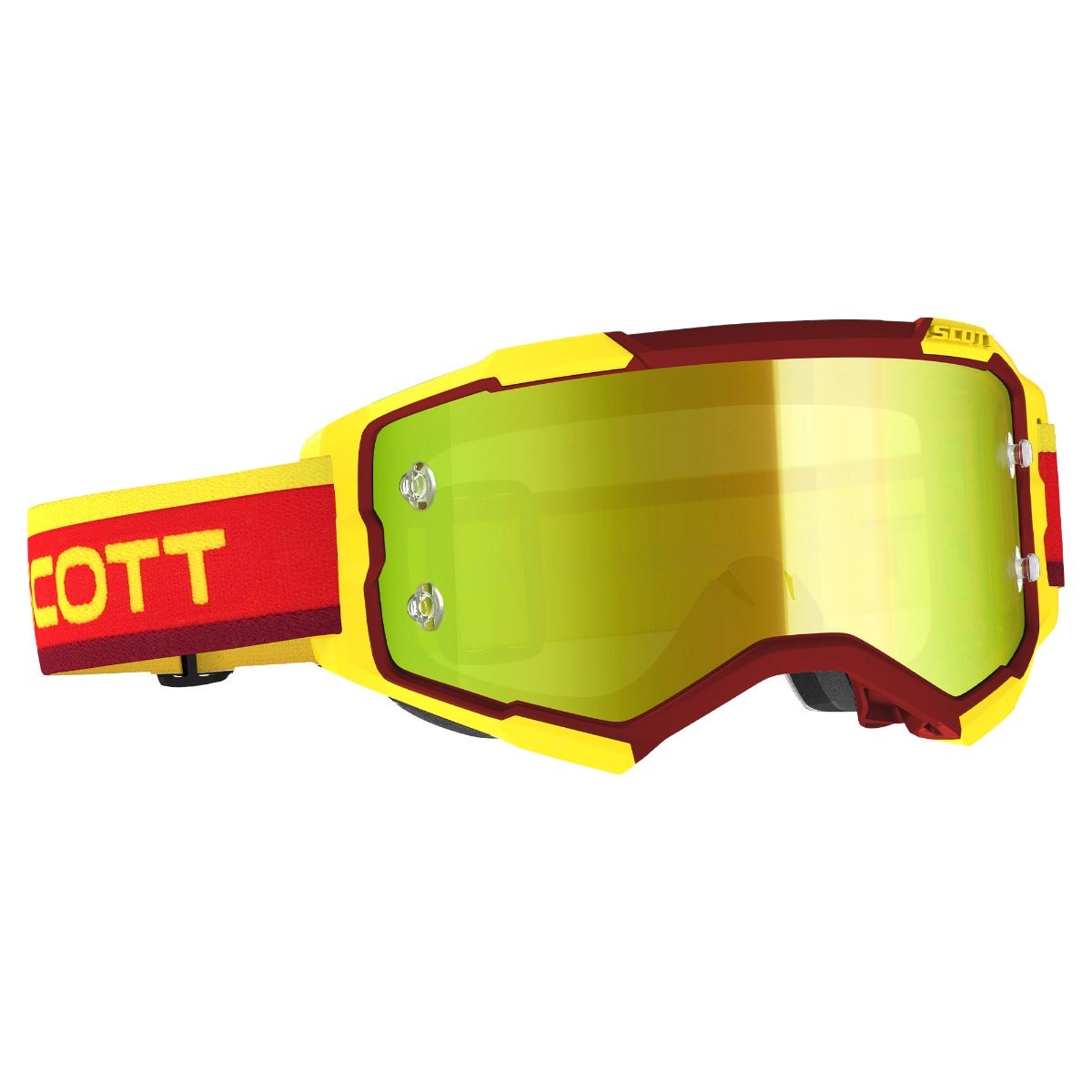 SCOTT FURY - HERITAGE RED/YEL - YEL CHR WRKS
