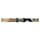 SCOTT Fury Goggle - camo grey/yellow | silver chrome lens