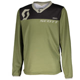 SCOTT Jersey 350 Dirt Kids Grn/Tan L