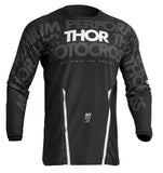 Pulse Jersey Mono Black/White SM – XL 2910-7100