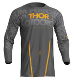 Pulse Jersey Mono Gray/Yellow SM – M 2910-7104