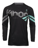 Pulse Yth Jersey Black/Mint – S 2912-2059