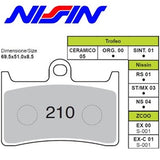 #NISSIN PADS 2P-210 ST SINT>>2P-303