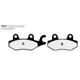 NISSIN BRAKE PADS 2P-212 GS H.D.