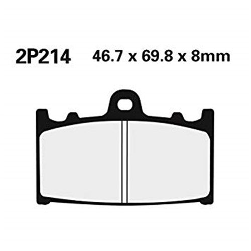 Nissin Brake Pads 2P-214 ST SINT