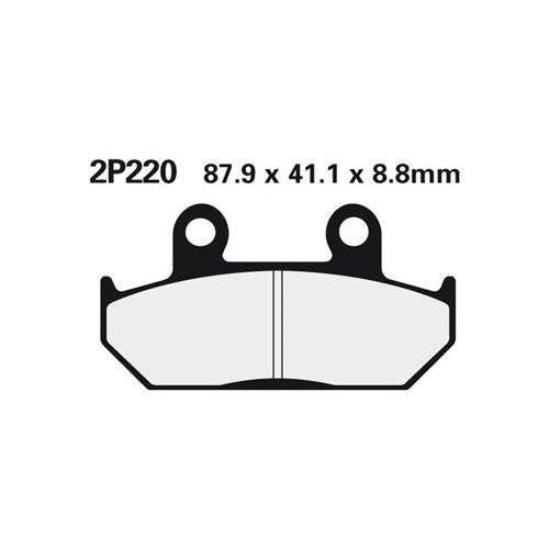 Nissin Pads 2P-220 SS >>2P-220NS