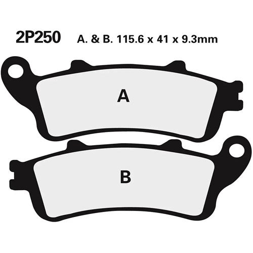 Nissin Brake Pads 2P-250 ST-F1 SINT