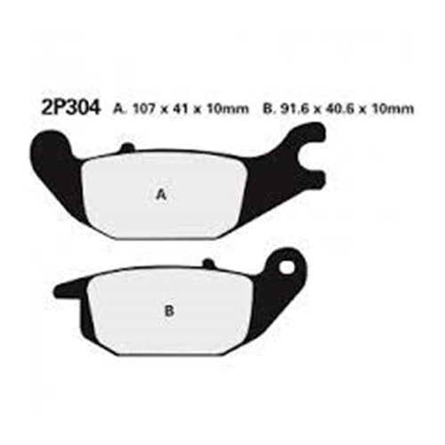 Nissin Brake Pads 2P-304 NS