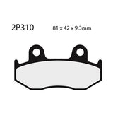 NISSIN BRAKE PADS 2P-310 NS