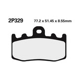 NISSIN BRAKE PADS 2P-329 ST SINT