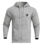 Fleece Mindless Zip Gray SM – M 3050-6312