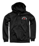 Fleece S20W Rose Zip Black – M 3051-1112