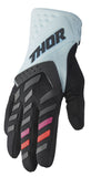 Glove Wmn Spectrum Black/Mint SM – L 3331-0236
