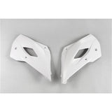 UFO HUSKY RADIATOR SHROUDS TC85 14-17 (WHT)