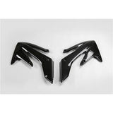 /UFO RADIATOR SHROUDS CRF250R 04-09/X 04-16 (BLK)