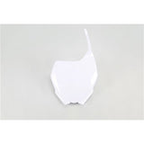 UFO YZ125/250 06-14 / YZF250/450 06-09 FR PLATE ((WHT))