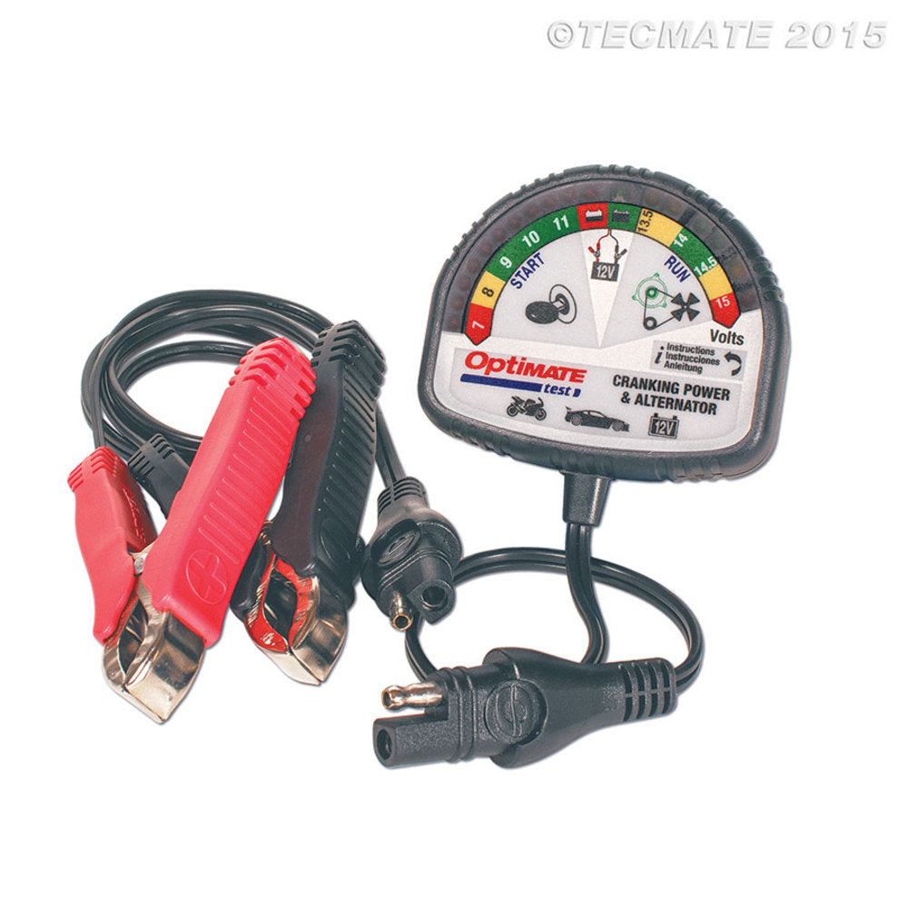 Optimate Cranking Power & Alternator Tester