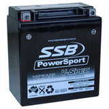 12V SSB V-Spec High Perform. AGM Battery (4) (YTX16-BS, YTX16H-BS) (5.24 Kg)
