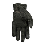 Argon Clash Leather Gloves - BLACK