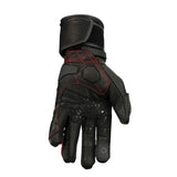 Argon Engage Leather Gloves - BLK RED