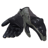 Dainese Karakum Ergo-Tek Gloves - BLK/ARMY-GRN