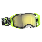 SCOTT Prospect 2.0 Goggle - caviar black/safety yellow | yellow chrome lens