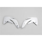 UFO CRF150R 07-18 RADIATOR SHROUDS (WHT)