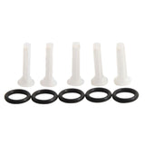 All Balls Fuel Pump Quick Break Filter Kit-Includes Filter x 5 and O-Ring x 5 (50 microns)