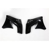 UFO KX250F 2009 & 2012 RADIATOR SHROUDS (BLK)