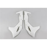 UFO RADIATOR SHROUDS KX250F 17-18 (WHT)