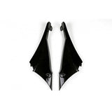 UFO RADIATOR COVER CONNECTORS YZF450 11-13 REAR SHROUD (BLK)