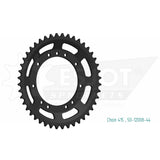 Sprocket Rear 415-44T Steel - 50-12008-44