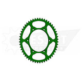 Sprocket Rear 520-52T Ultralight Steel Green - 50-32024-52LG