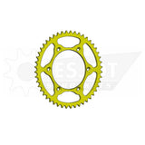 Sprocket Rear 520-48T Ultralight Steel Yellow - 50-32041-48LY
