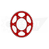 Sprocket Rear 520-52T Ultralight Steel Red - 50-32045-52LR