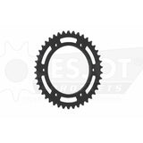 Sprocket Rear 520-42T Steel - 50-32050-42