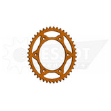 Sprocket Rear 520-44T Ultralight Steel Orange - 50-32065-44LO