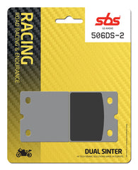 SBS FRICTION - Dual Sinter Front Racing Brake Pads - Moto2, 3 & WSBK SPEC - 506DS2-
