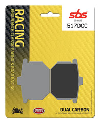 SBS FRICTION - Dual Carbon Classic Front Brake Pads (Track Use) - 517DCC-
