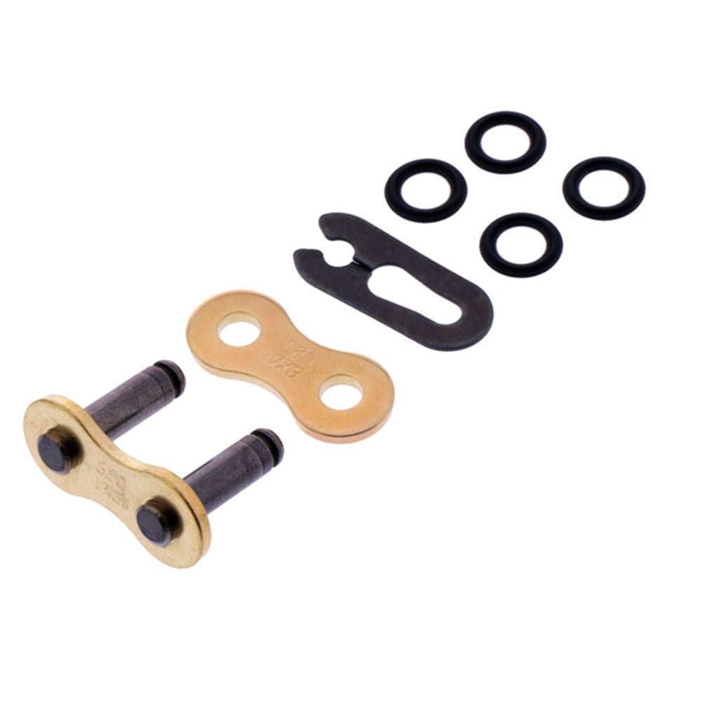 DID CLIP LINK (FB) 520VX3 GLD/BLK FJ (PRESS FIT )