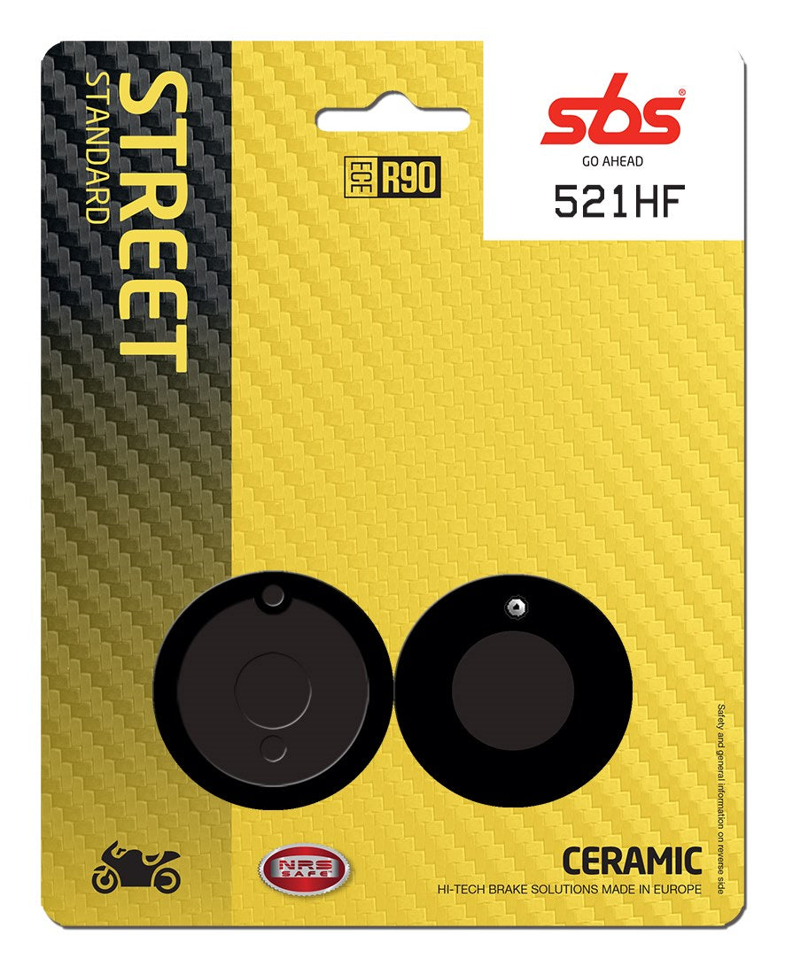 SBS FRICTION - Ceramic Front Brake Pads - 521HF-