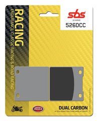 SBS FRICTION - Dual Carbon Classic Front Brake Pads (Track Use) - 526DCC-