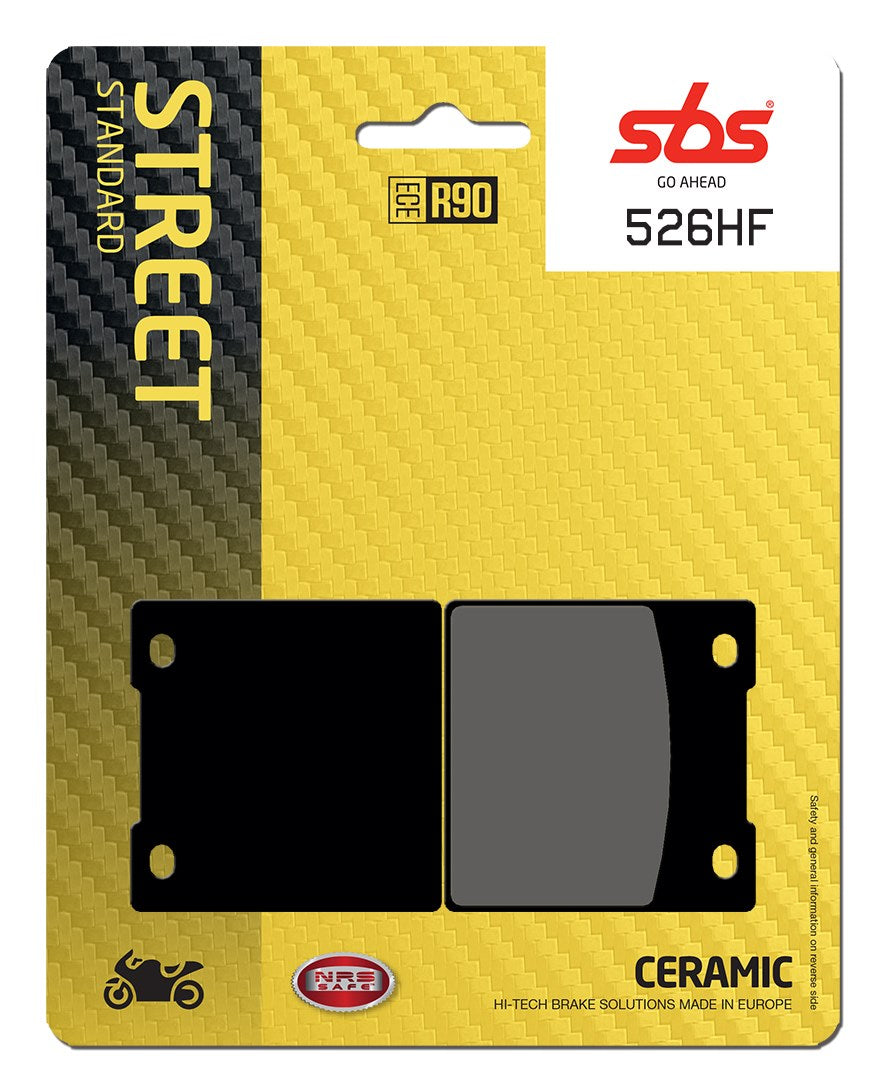 SBS FRICTION - Ceramic Front Brake Pads - 526HF-
