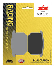 SBS FRICTION - Dual Carbon Classic Front Brake Pads (Track Use) - 534DCC-